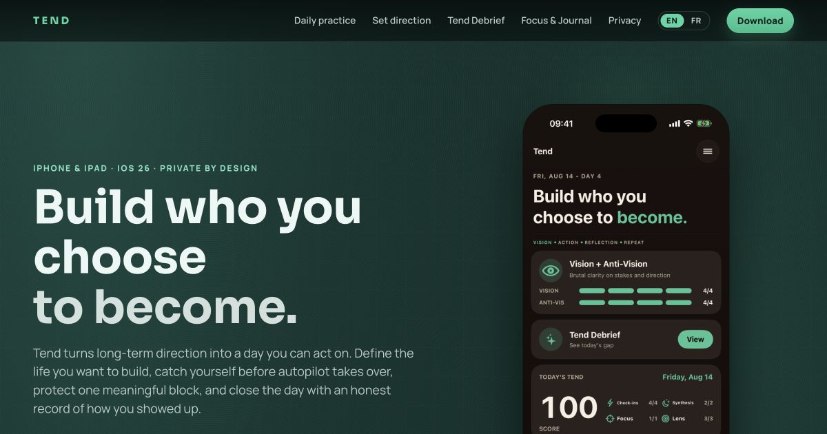 I built this app to help anyone achieve their life goals logo